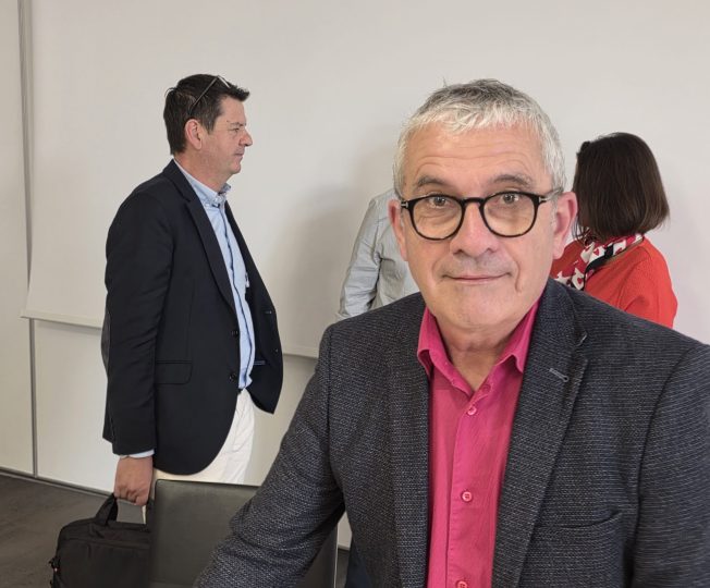 Bernard Guesdon, président des courtiers.