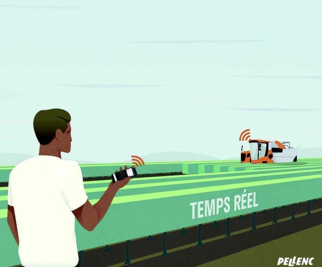 L'Easy Adjust de Pellenc gère les réglages à distance