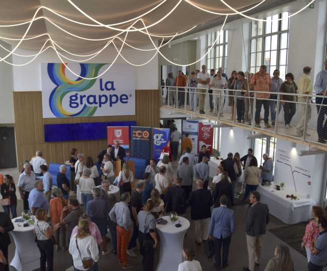 De nombreux élus et acteurs économiques locaux étaient réunis pour l'inauguration de cet équipement de développement économique porté par Grand Cognac.