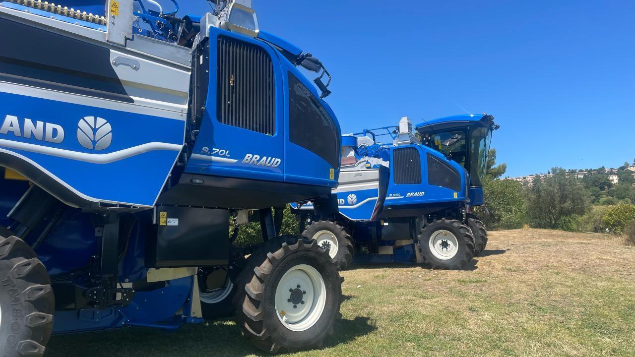 Machines à vendanger New Holland 9.50L et 9.70L