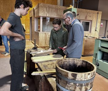 Tonnellerie du futur et de l'innovation à Cognac.