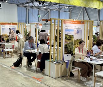 Plus de 4500 rendez-vous professionnels ont été programmés à Destination Vignoble, à Cognac.
