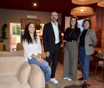 De gauche à droite : Claire Gendron, Benoît Droulin, Laure Fourcade et Séverine Carré.