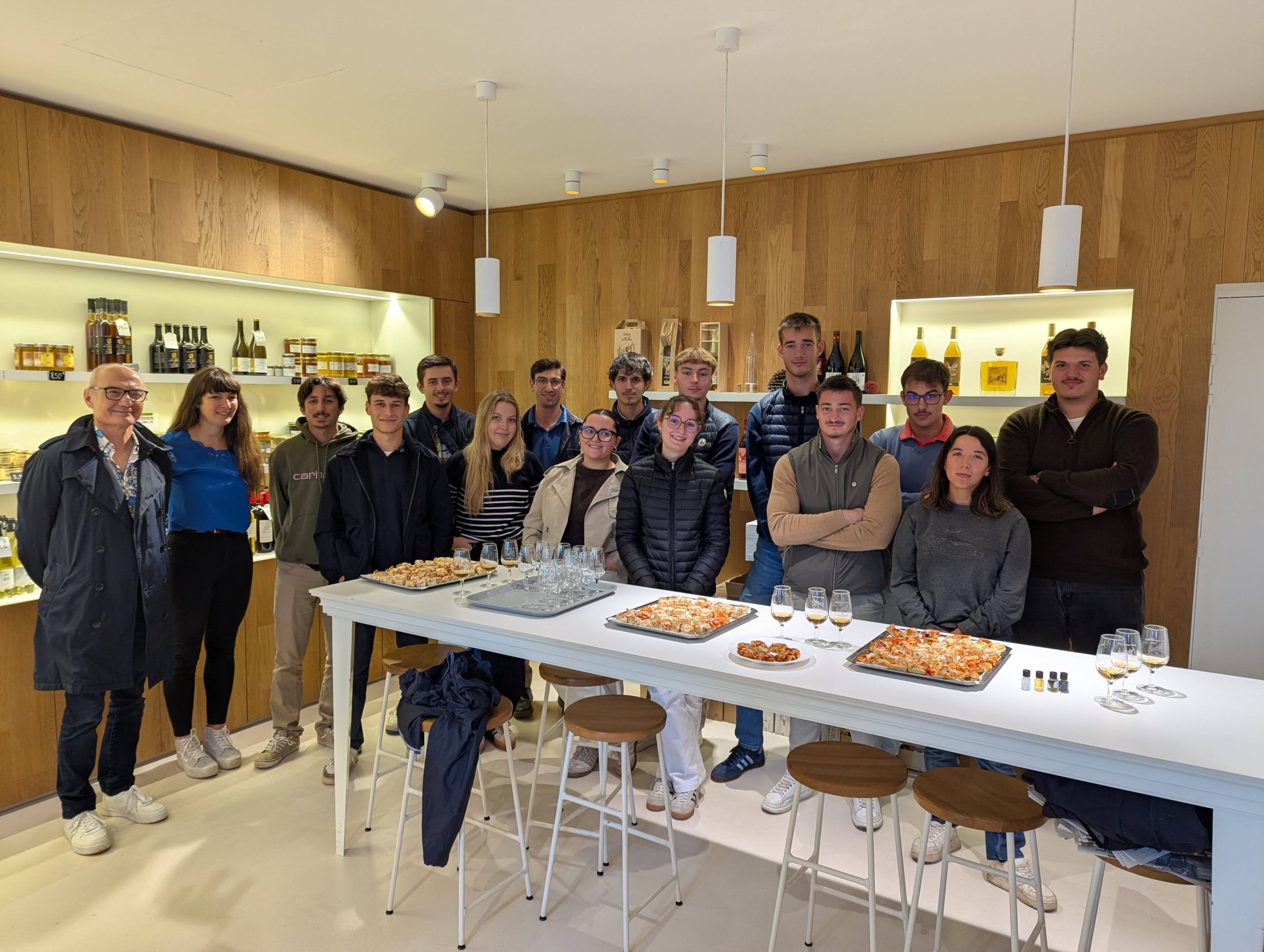 La promotion du Bachelor Cognac compte 14 étudiants.